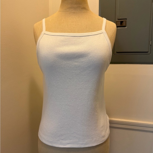 NWT DÔEN “Angie” Square Neck Tank in Salt / M - Picture 2 of 7